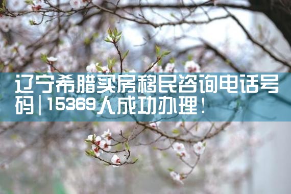 辽宁希腊买房移民咨询电话号码|希腊移民