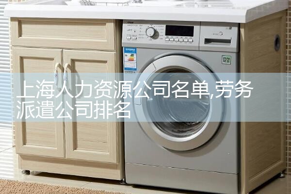 上海人力资源公司名单